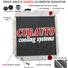 3 Rangées Aluminium Radiateur Pour FORD MUSTANG 260 289 4.3L 4.7 V8 1964-1966 FR