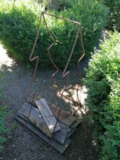 Scaffale per legna - , ardere