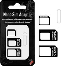 1X Adattatore SIM Card 3 in 1