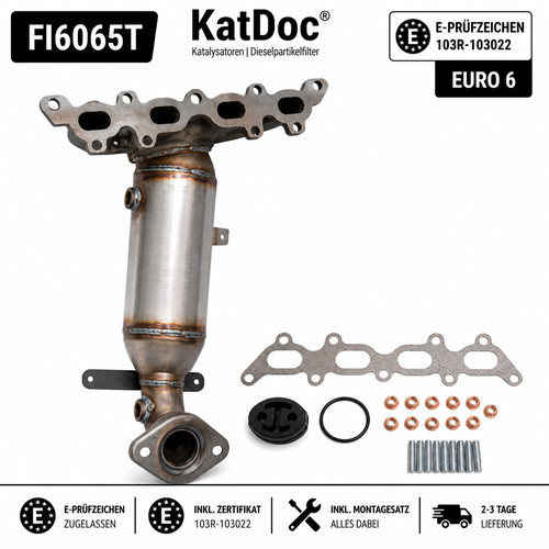 Catalizzatore fiat 500l - catalizzatore,