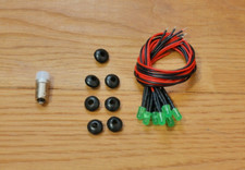 McIntosh C30 Preamplificatore Faceplate Lampade Kit Lampadine LED Luci Ricambio