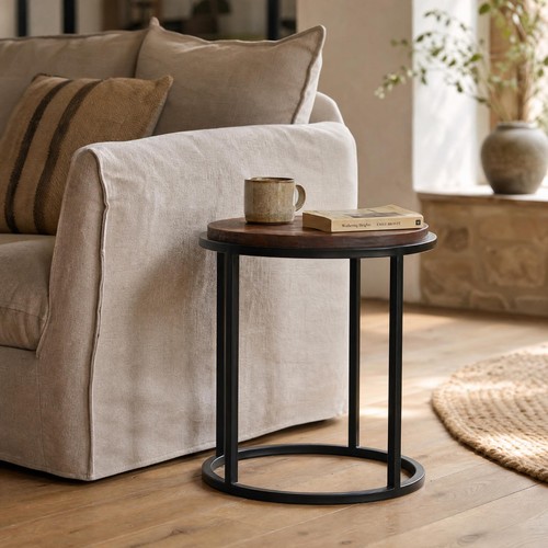 Tavolino vintage industriale - , a