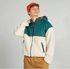 Zara giacca uomo finto sherpa
