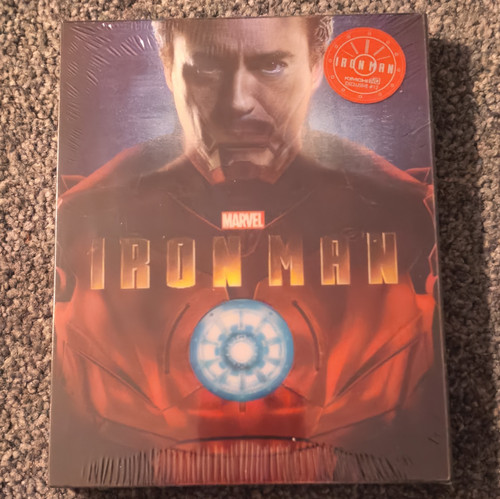 Marvel iron man blu ray - marvel,