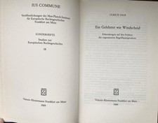 Ein Gelehrter wie Windscheid