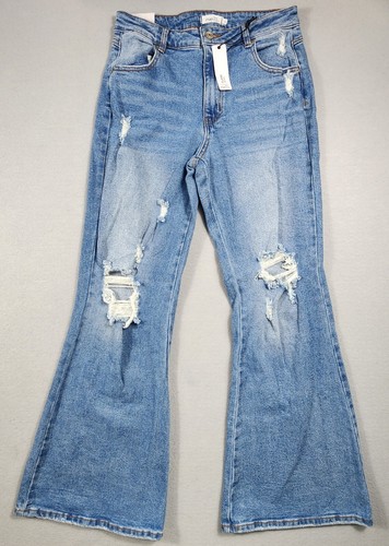 Jeans vita alta - , fondo