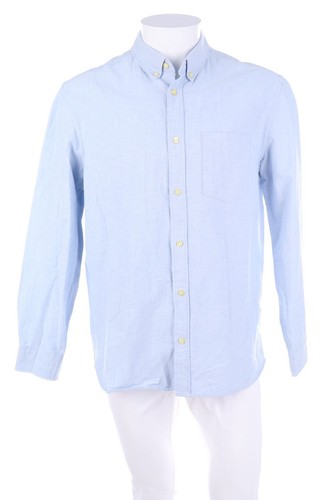 Camicia con bottoni - bottoni, blu