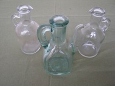 BOTTIGLIE VINTAGE OLIO ACETO VETRO