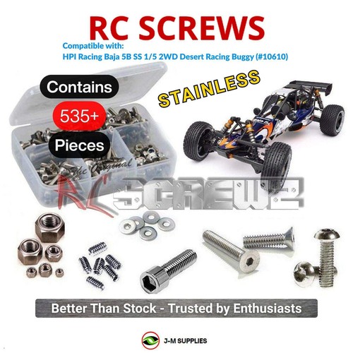 Rcscrewz kit viti inox hpi043 - kit,