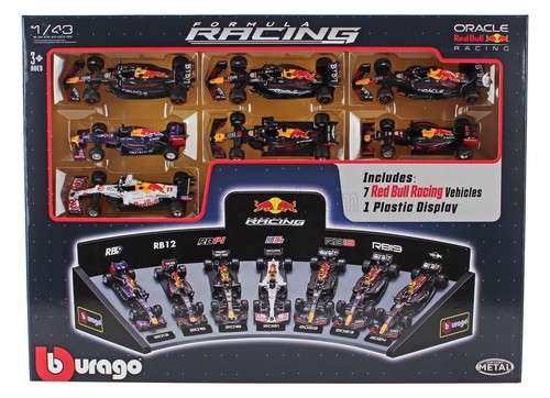 Burago red bull set - burago,