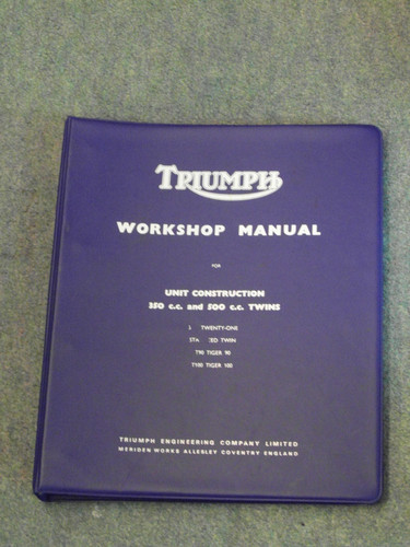Triumph 350cc 500cc unit - triumph, &