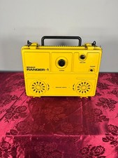 Radio Stereo Renault Ranger model Collezione vintage Renault Giallo anni '80