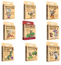 Munchkin Gioco di Carte Set Espansione con Booster 2 3 4 5 6 7 8 9 10 Errori Snark