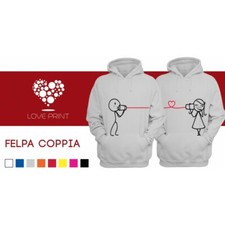 Coppia di Felpe Love You and