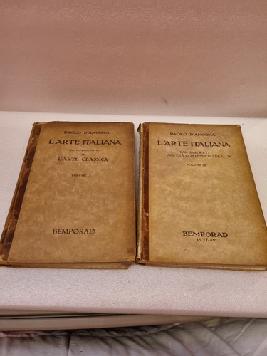 Arte italiana volume - volume, 1e3-