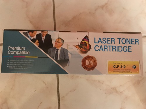 Black laser toner cartridge - laser,