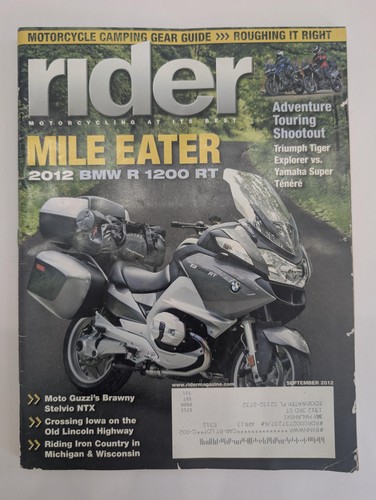 Rider magazine september 2012 - rider,