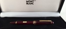 Montblanc 114 Fountain Pen Mozart Burgundy New