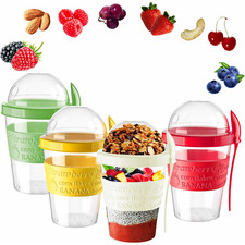 4x Take & Go Tazza Yogurt