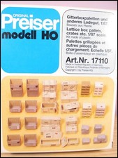 Preiser 17110 casse metalliche - casse,