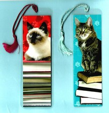 Siamese Tabby Burmese Birman Cat Kitten Gifts x Animal Books Lovers Her Bookmark