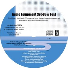 Audio equipment set test - equipment, &