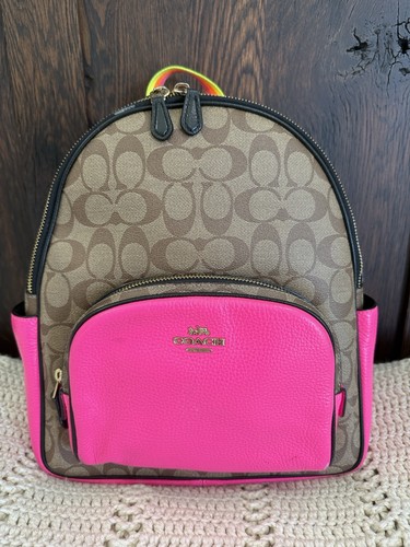 Zaino coach court color block - coach,