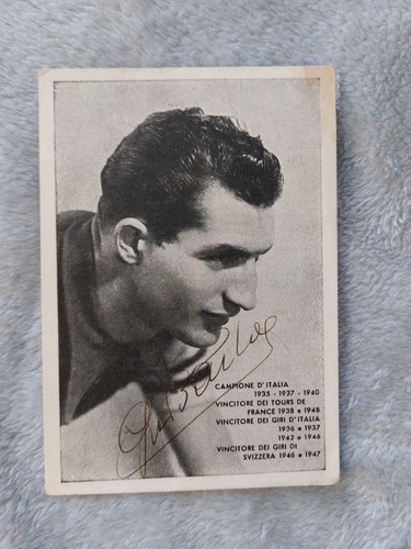 Gino bartali autografo - bartali,
