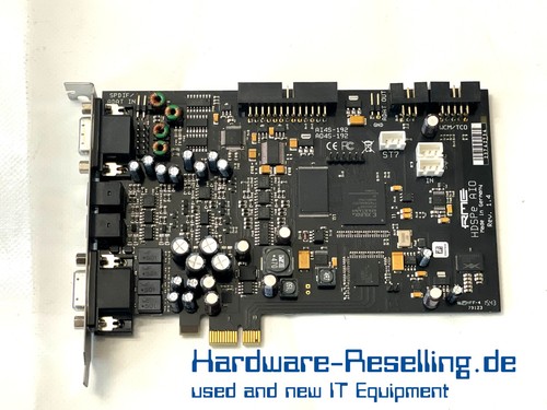 Rme hdspe aio rev - rme, scheda