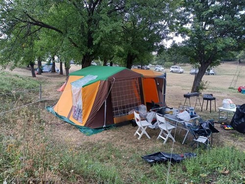 Tenda casetta vintage - tenda,