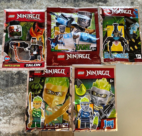 Lotto lego ninjago minifigure - lego,