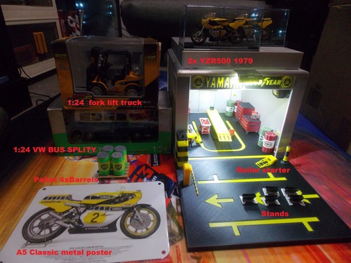 Nuovo pit garage con yzr500 - nuovo,
