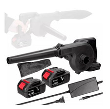 SOFFIATORE A DOPPIA BATTERIA 48V BRICOLAGE VELOCITÀ ARIA REGOLABILE CON SACCA