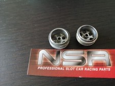 COPPIA CERCHI ALLUMINIO NSR 5001 VECCHIO TIPO SLOT 1/32