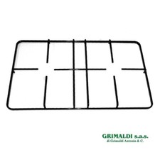 GRIGLIA IN PIATTINA SMALTATA 2 FUOCHI PER PIANO COTTURA REX ELECTROLUX ZANUSSI