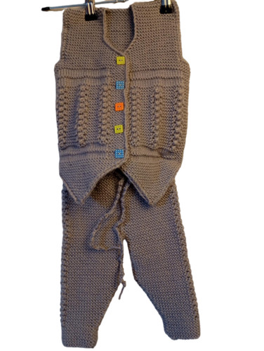 Set bambino gilet con - set,