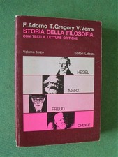 STORIA DELLA FILOSOFIA ADORNO