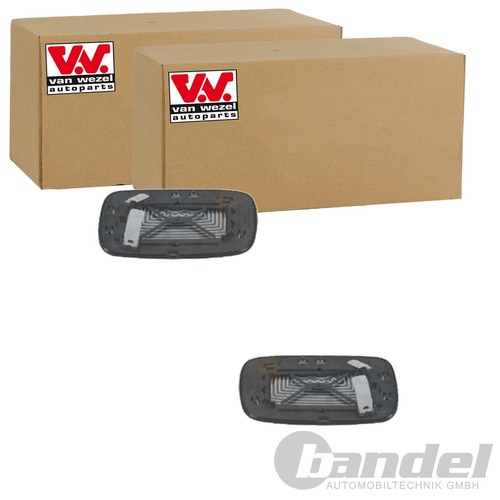 Van wezel vetro - 2x, specchietto