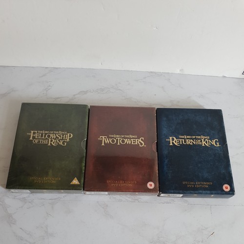 Lord the rings - trilogy, dvd