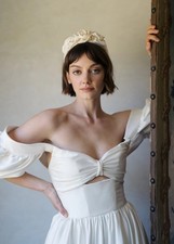 Cerchietto jennifer behr crema - jennifer,