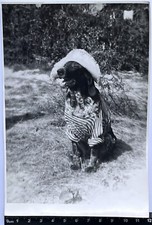 Original old photo Beautiful