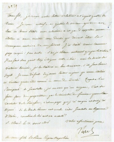 Napoleon bonaparte signed - napoleon,