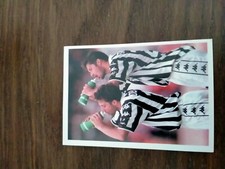 ADESIVI PANINI JUVENTUS 2000 DEL PIERO E TACCHINARDI MENTRE BEVONO