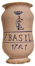 Raro Vaso Farmacia Antico 1781