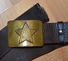 Cintura e fibbia in pelle