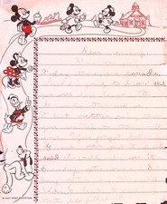 Disney Letterhead Letter to
