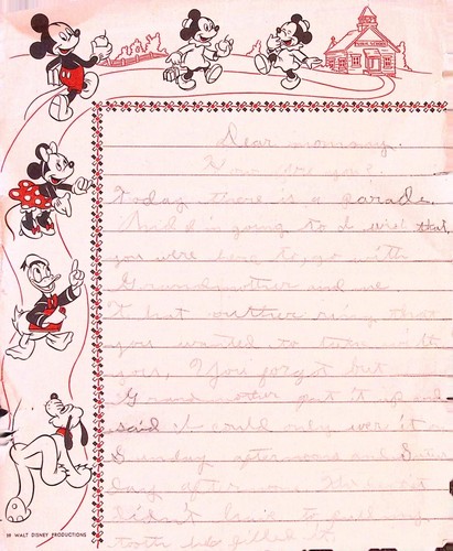Carta intestata disney - carta,
