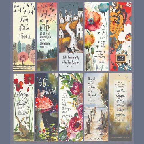 Christian bookmark pack gift - christian,