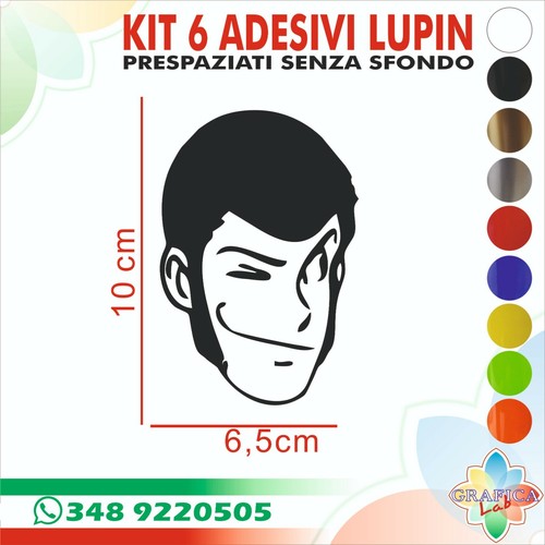 Kit adesivi lupin lupen - kit, 6