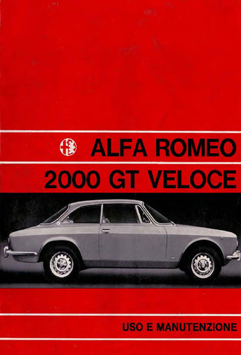 Alfa romeo 2000 veloce - 2000, gt